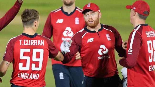 Tom Curran, Jonny Bairstow and Tom Banton will all be part of England’s limited-overs tour of South Africa.. Picture: Stu Forster/Getty Images