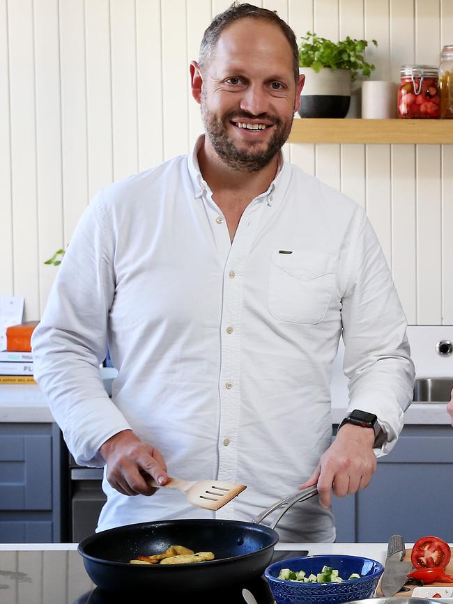 Now Tom is the Australian CEO of home delivery food company HelloFresh. Picture: Toby Zerna