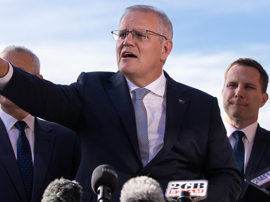 Scott Morrison says Australia’s voting laws should be protected as independent. Picture: Jason Edwards