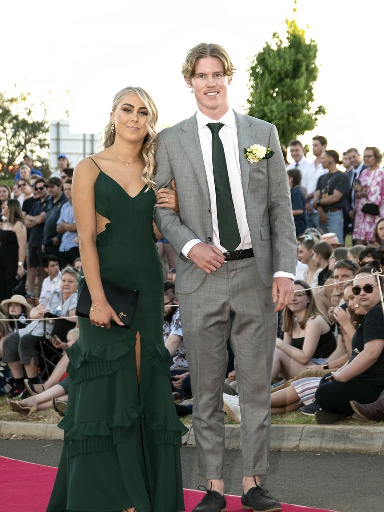 Toowoomba Christian College year 12 formal at Highfileds Cultural Centre. Amaris Watts and Joe Willett.