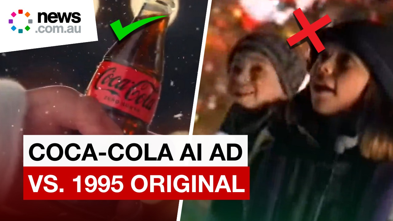 'Creepy' Coca-Cola ad that has everyone seeing red