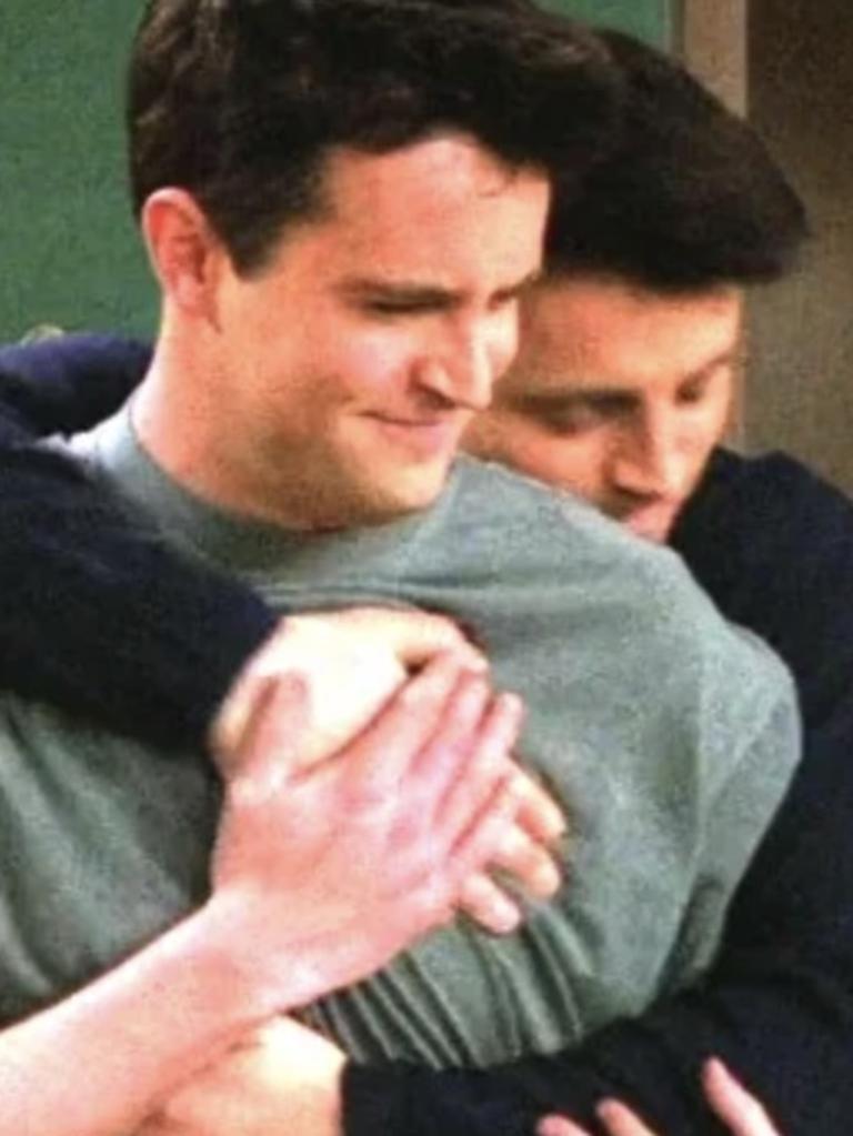 They played best friends Chandler and Joey on the sitcom. Picture: Supplied