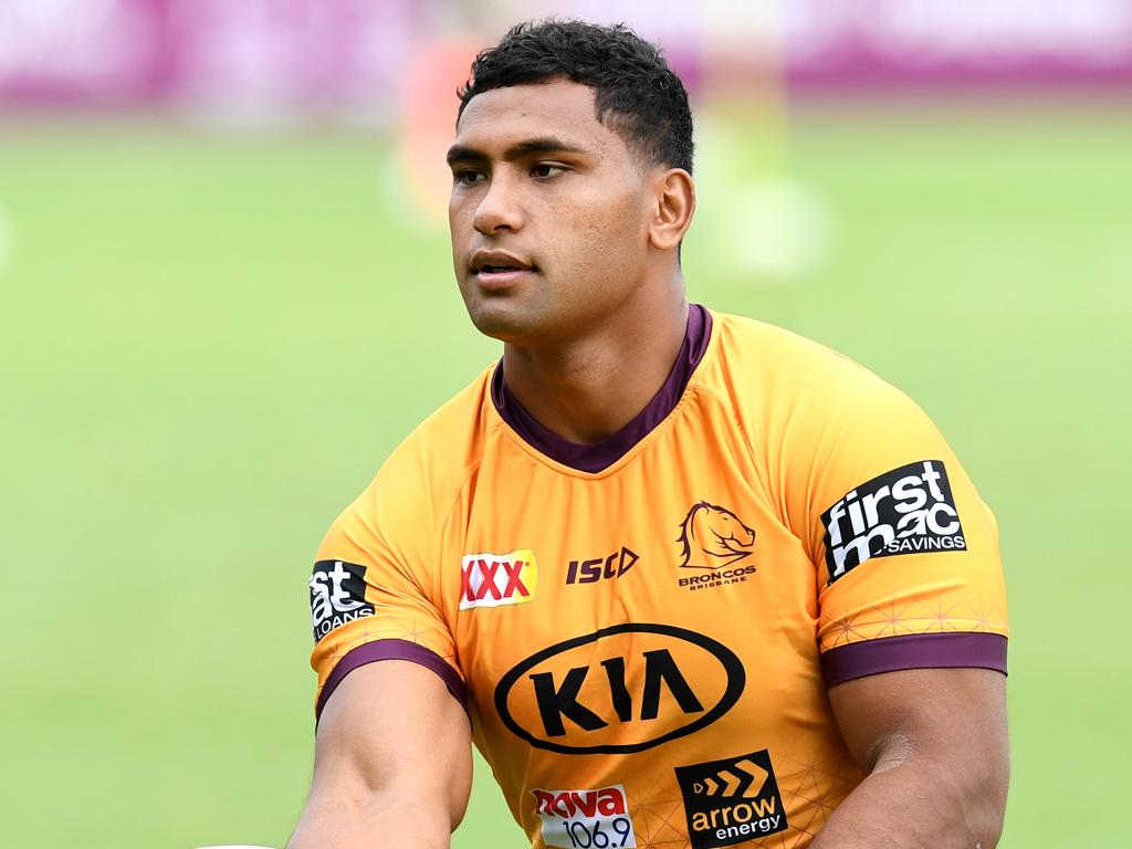 Brisbane Broncos player Tevita Pangai Junior.