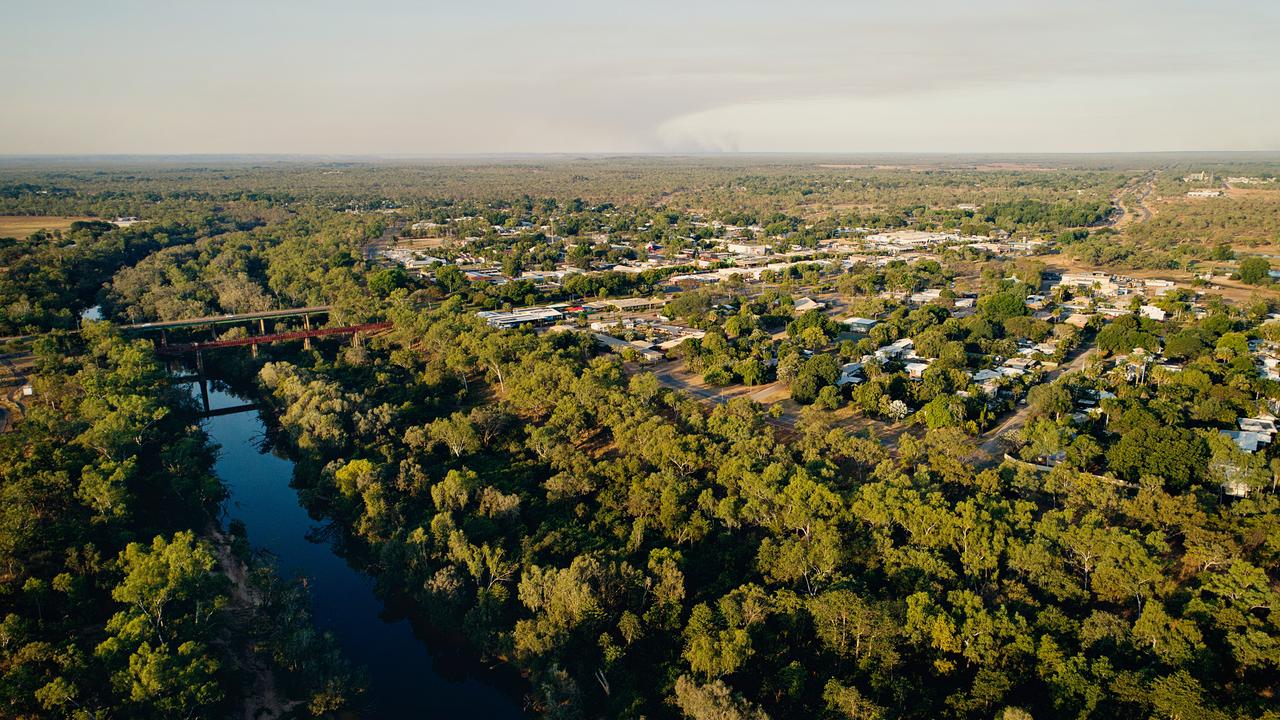 Police found what is believed to be a human skull not far north of Katherine in the Northern Territory.