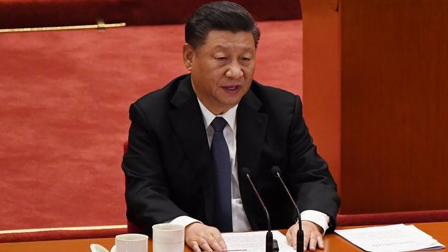 Chinese President Xi Jinping. Picture: AFP