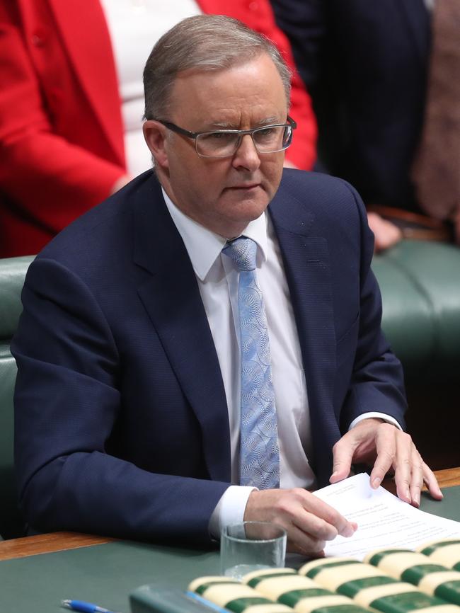 Labor leader Anthony Albanese has already cost the Future Drought Fund earning almost $67 million in interest. Picture Kym Smith