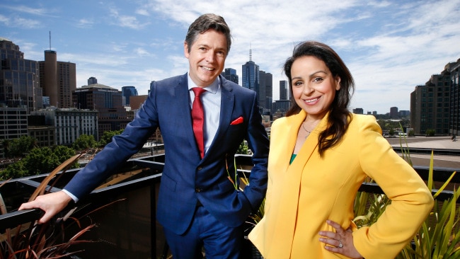 Hosts of The Friday Showdown on Sky News Australia, Nicholas Reece and Rita Panahi.