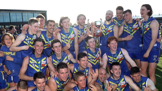 Irymple has won the last three Sunraysia league grand finals played with its latest success coming against Robinvale-Euston. Picture: Glenn Milne