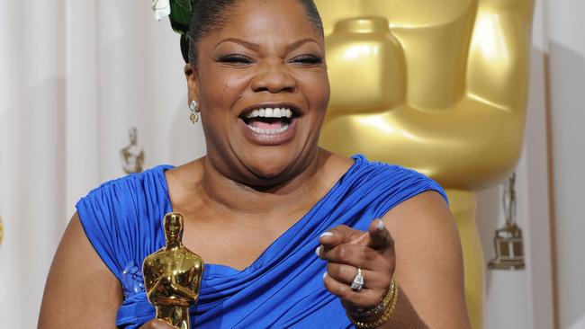 Winner ... Mo’Nique after winning the Oscar for Best Performance by an Actress in a Supporting Role for Precious in 2010. Picture: Mark Ralston