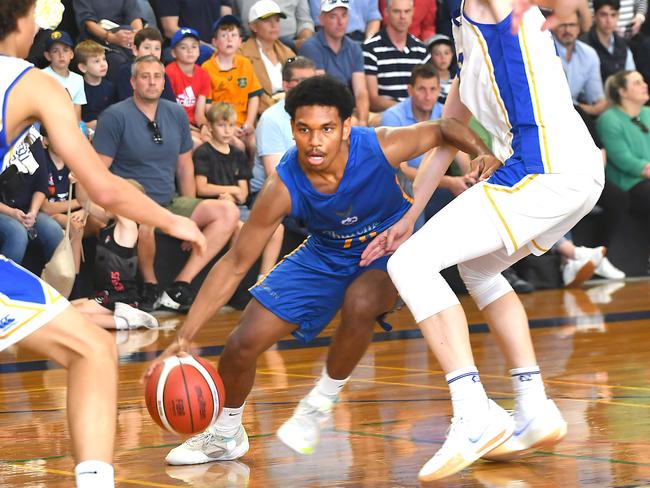 GPS First V basketball between Churchie and Nudgee. Saturday July 27, 2024. Picture, John Gass