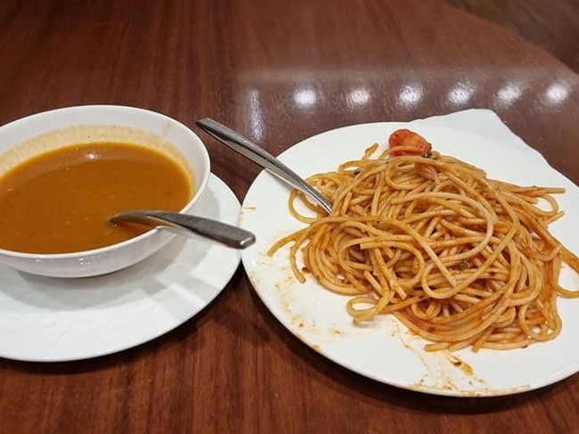 A dish served at the Novotel in Sydney. Picture: Facebook/Atul Gupta