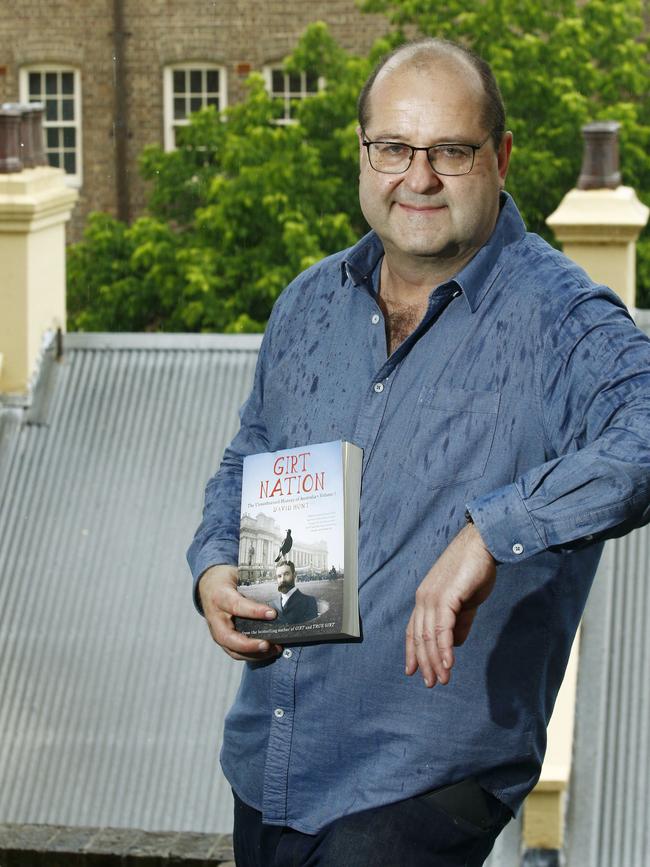 Author David Hunt. Picture: John Appleyard