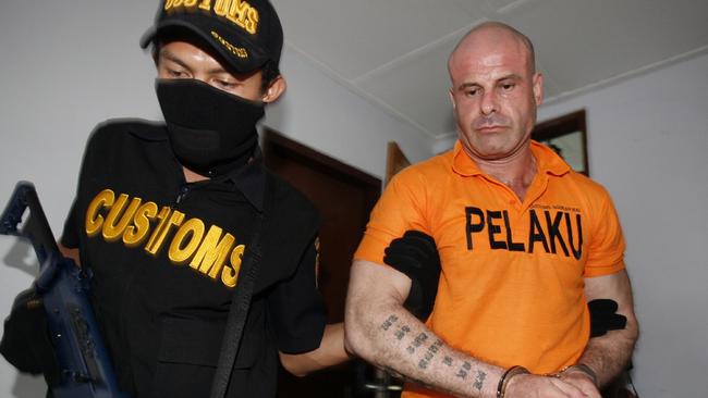 Michael Sacatides initially faced a death sentence for smuggling $390,000 worth of ice into Bali from Thailand in 2010.