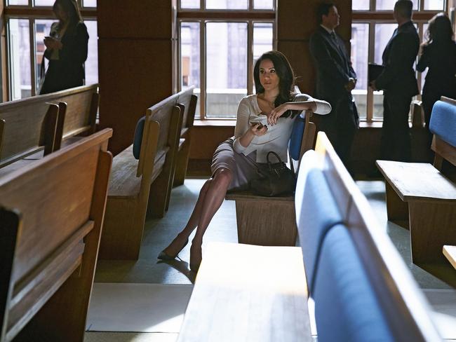 Meghan Markle appeared in the long-running drama, Suits. Picture: Getty Images