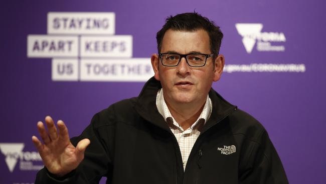 Daniel Andrews has been criticised for not adequately protecting the state from dangerous and wilful spreaders.