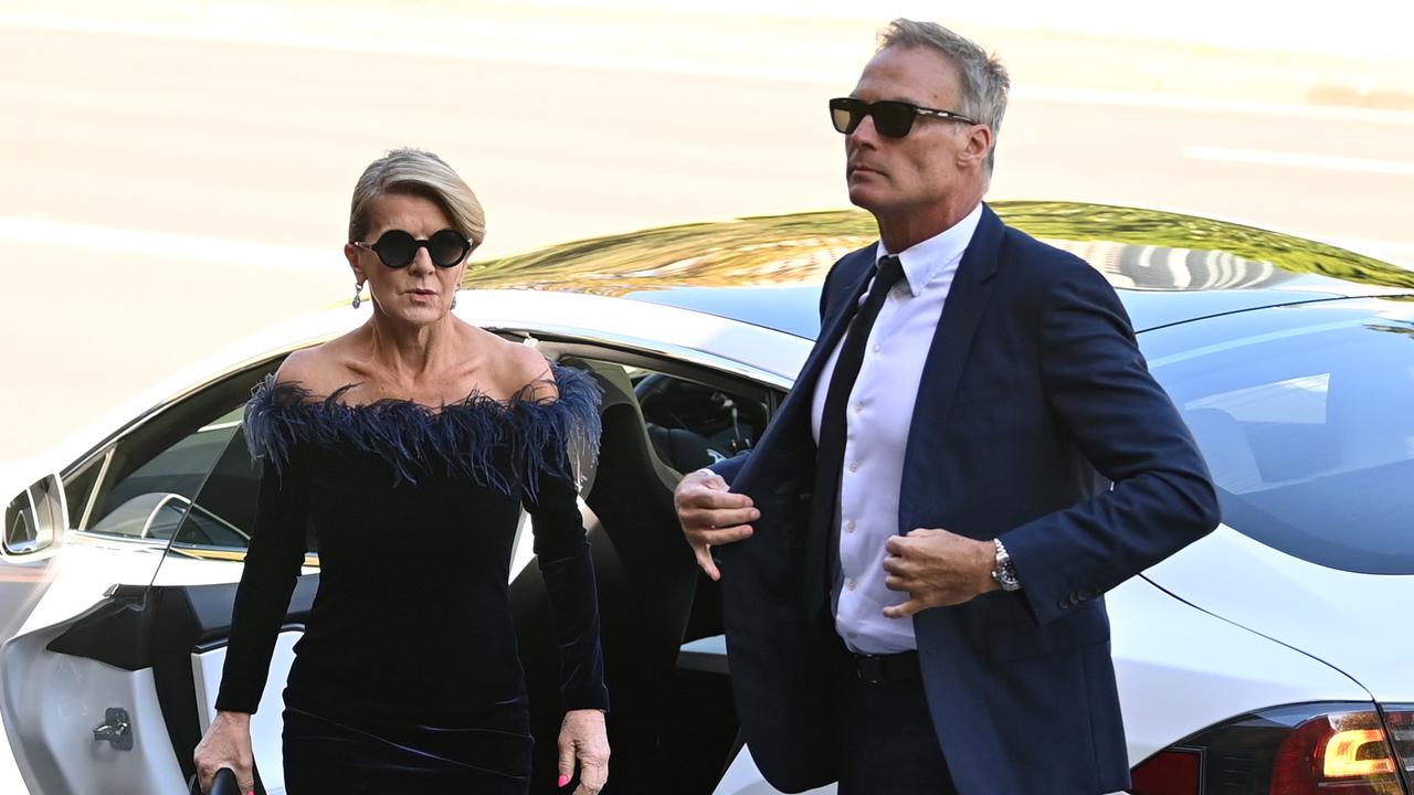 Julie Bishop and David Panton split up after dating for eight years ...