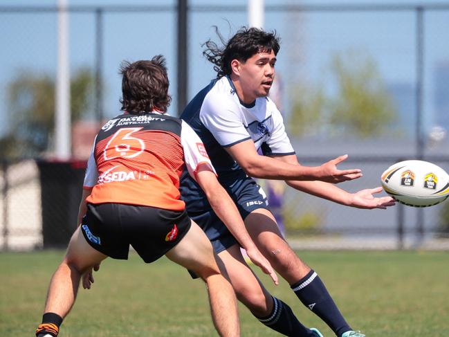 Action from the 2024 NRL Combined Affiliated States Championships. Picture: AGD Images