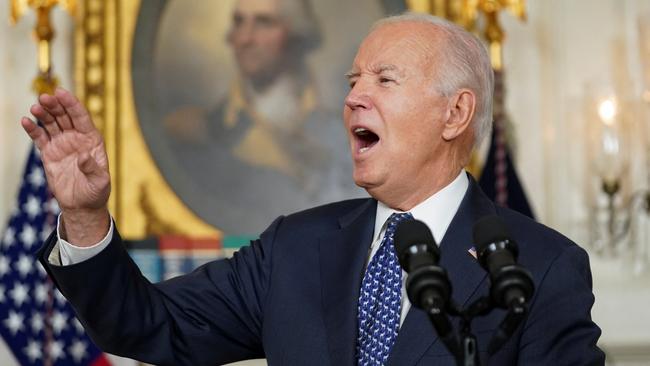 Joe Biden’s health and mental fitness remain a concern for Democrats. Picture: Reuters