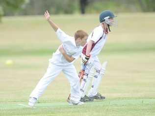 FIELDING DREAMS: Hayden Ensbey during the under-12 game between CRJCA and LCCA in Maclean on Sunday. Photo: JoJo Newby. Picture: Jojo Newby