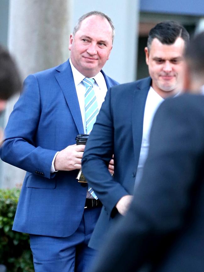 Barnaby Joyce has done the media rounds this morning starting at KIIS FM. Picture: John Grainger