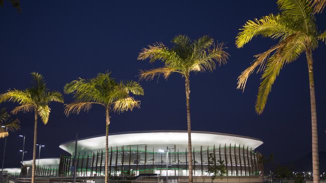 Carioca Arena inside the Rio 2016 Olympic Park.