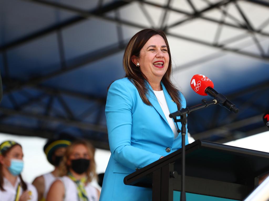 Premier Annastacia Palaszczuk will head the ministerial team organising the 2032 Brisbane Olympic Games. Picture: Chris Hyde/Getty Images