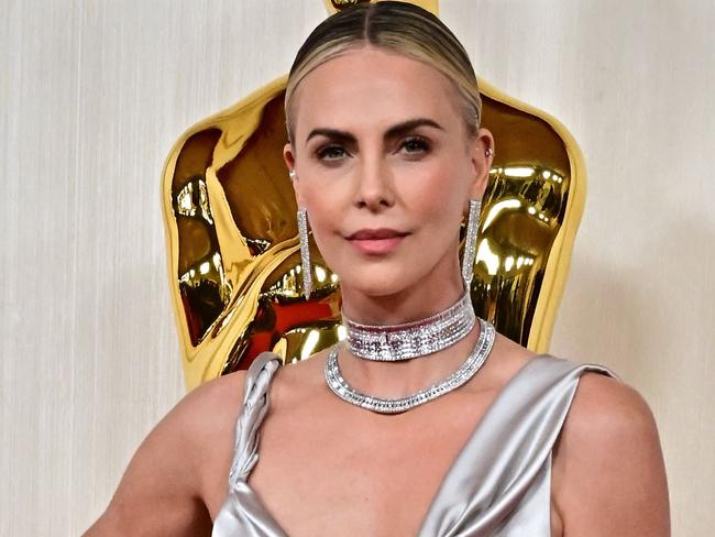 South African and US actress and producer Charlize Theron attends the 96th Annual Academy Awards at the Dolby Theatre in Hollywood, California on March 10, 2024. (Photo by Frederic J. Brown / AFP)