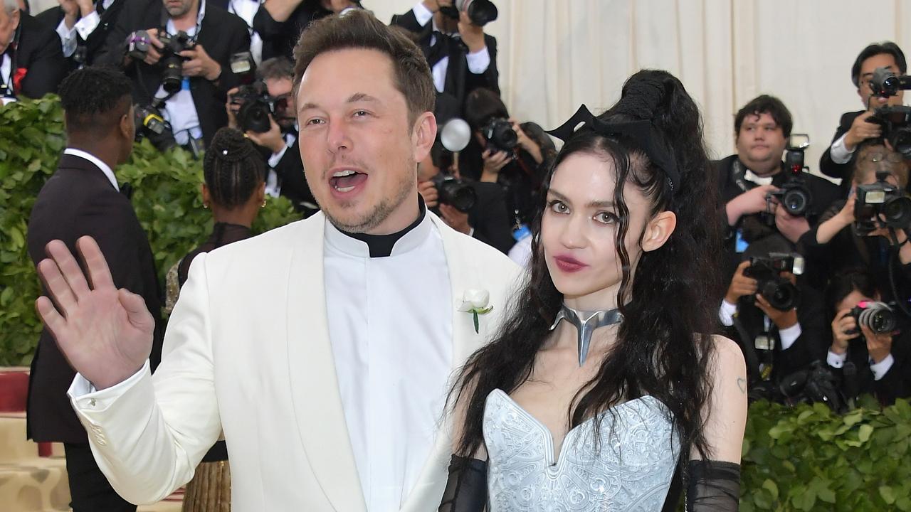 Elon Musk and ex-partner Grimes are reportedly looking for a California mansion to house his whole brood of 11 kids. (Photo by Neilson Barnard/Getty Images)