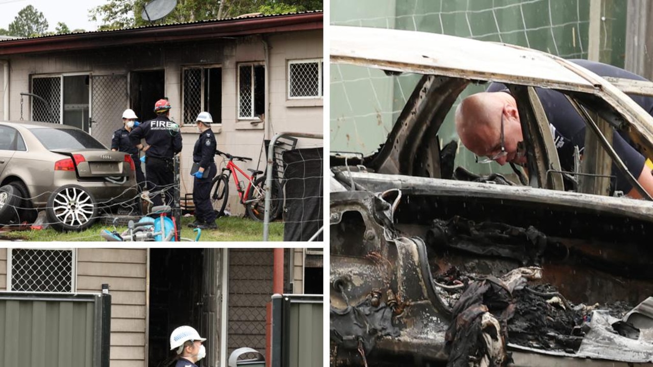 Police reveal more details about destructive house, car blaze