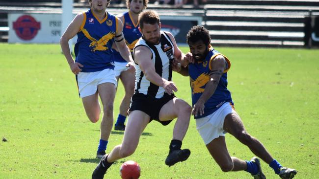 Action from the semi-final between Lincoln South and Marble Range. Picture: Lincoln South Football Club