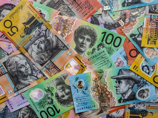 AUSTRALIA - NewsWire Photos - General view editorial generic stock photo image of Australian cash money currency. Picture: NewsWire / Nicholas Eagar