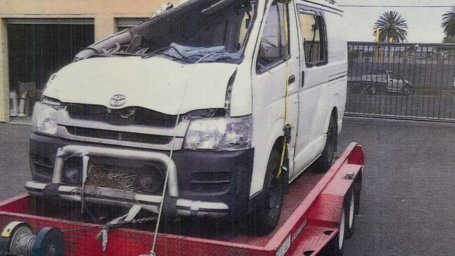 The vehicle that was crashed by a drug fiend used by Faulkhead to courier cash and drugs to and from his suppliers.