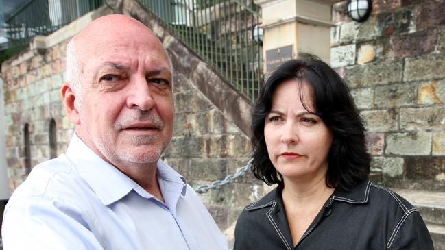 Emmanuel and Julie Cassimatis pictured in 2013.