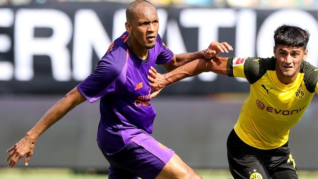 Fabinho is a steadying influence in midfield.