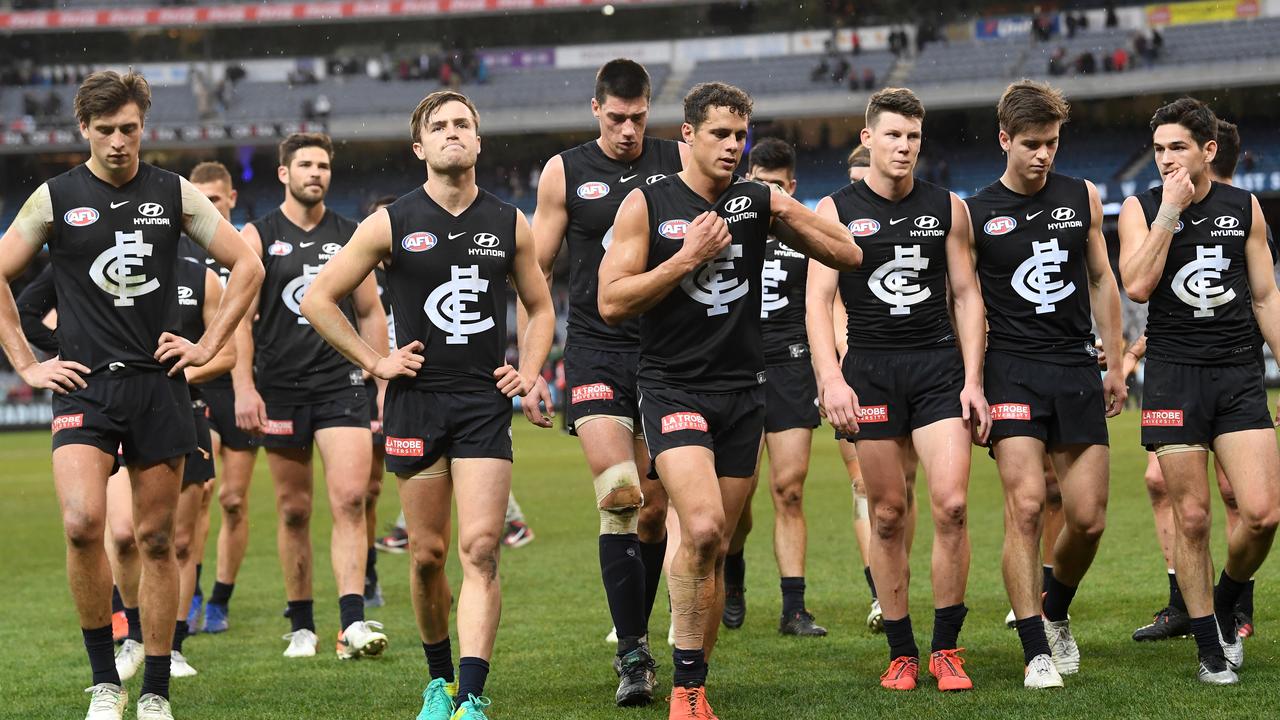 Carlton is one of four clubs who have been fined by the AFL. Photo: Julian Smith