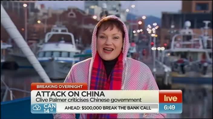 Pauline Hanson weighs in on Clive's China comments