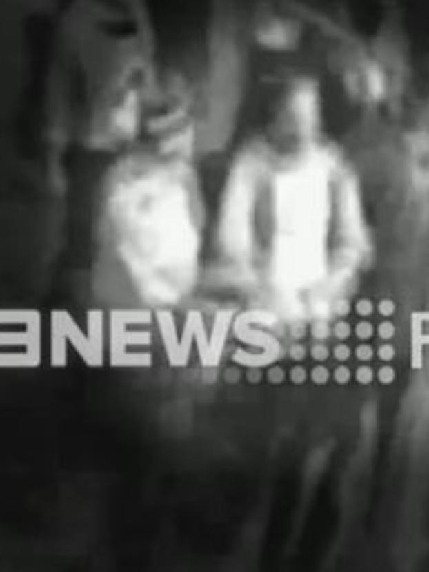 CCTV footage of the arrest