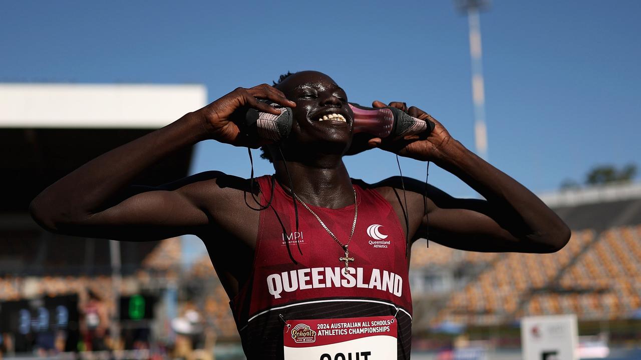 Gout Gout is something else. Photo by Cameron Spencer/Getty Images