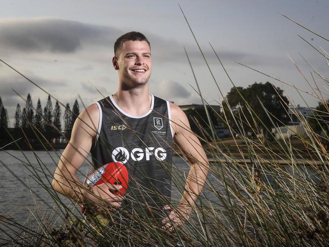 AFL - Port Adelaide training camp,  Maroochydore Queensland - DAY 3 - Peter Ladhams  Picture SARAH REED