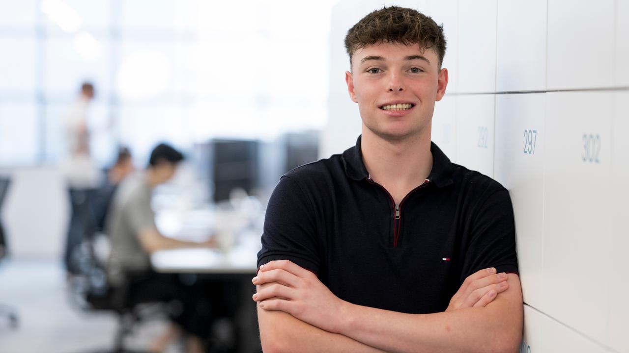Valin Kennedy, one of WiseTech's Earn & Learn students.