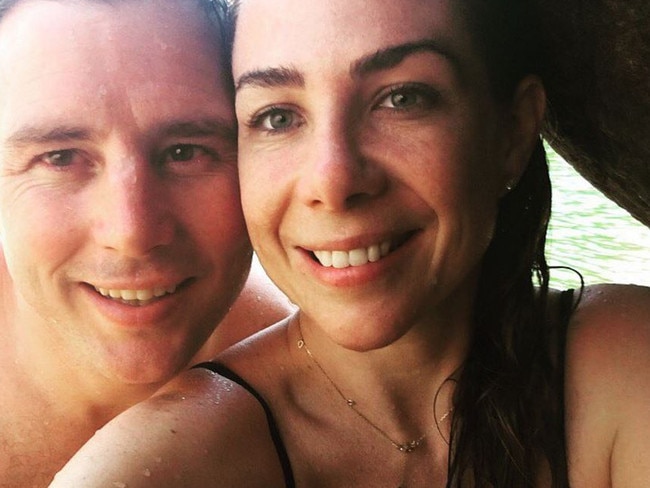 Stuart Webb with wife Kate Ritchie marking their 6th wedding anniversary. Picture: Instagram