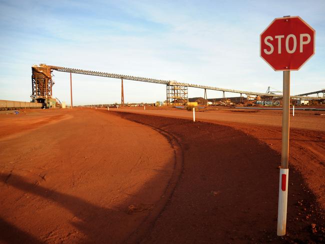 China’s slowing economy has hit mineral exports. Picture: Bloomberg