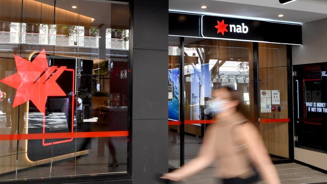 National Australia Bank said its mortgage book is yet to show signs of stress. Picture: NCA NewsWire/John Gass