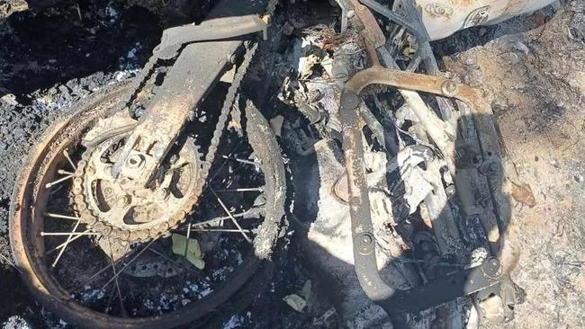 Dream shattered: $22k bike torched after violent campground robbery