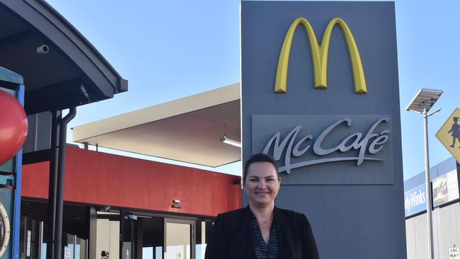 McDonald’s licensee Niki Ramsay. Picture: Matthew Forrest