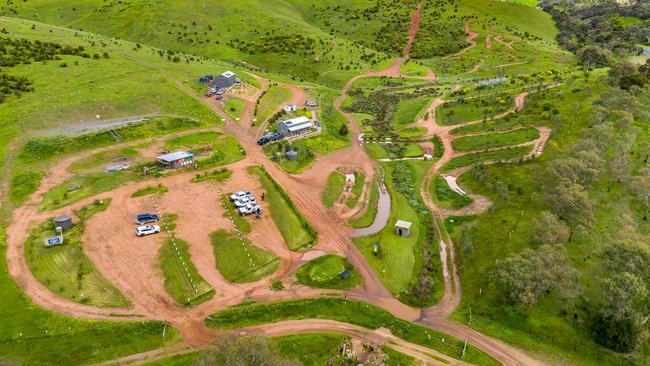 The couple has planted more than 500,000 trees on the property.