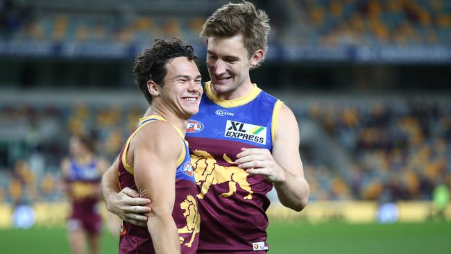 Harris Andrews is loving life at the Lions. Picture: Getty Images