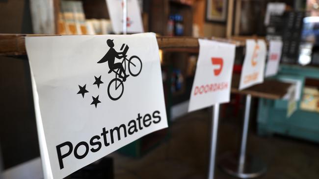 Postmates has been bought by Uber. Picture: AFP