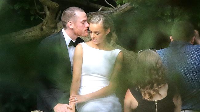 Jarryd Roughead baby: AFL star and wife Sarah welcome a son