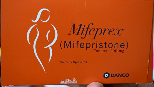 Mifepristone has been used as part of a two-drug regimen by 5.6 million women since 2000. Picture: AFP